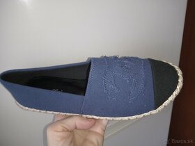 Damske/dievcenske nove platenky espadrilky 39 - 5