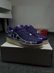 Nike Air Force 1 Low '07 QS "Purple Skeleton Halloween" - 5