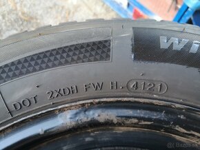 Predam zimne pneu Hankook s diskami 195/65 r15 - 5