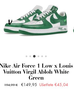 Nové krásné kožené botasky  Nike Air Force 1 - 5