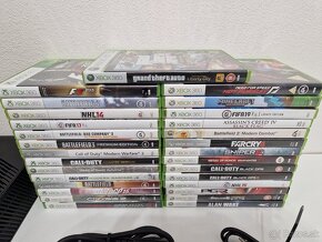 XBOX 360 E 500GB herná konzola + 2 ovládače + 29 hier - 5