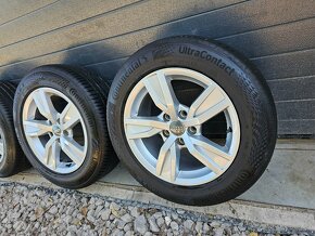 Alu Disky AUDI 5x112+Letné Pneu Continental 205/60 R16 2023 - 5