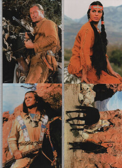 WINNETOU NEMECKE FILMOVE POHLADNICE C - 5