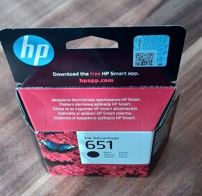 Mobilná tlačiareň HP OFFICEJET - tonery HP 651 - 5