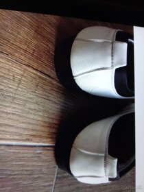 Biele svadobné sako/topánky č.43 - 5