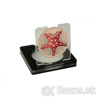 Investicne striebro mince minca Starfish - 5