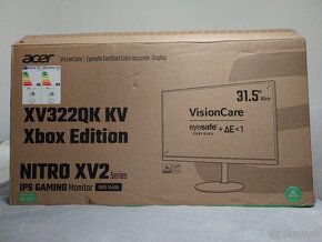 4K 32" IPS Monitor - Acer Nitro Gaming XV322QKKVbmi - 5