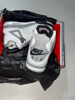 Jordan 4 white cement - 5