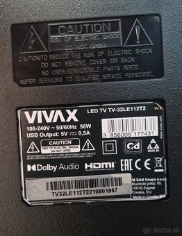 Predám Televízor Vivax 32LE112T2 / 32" (80 cm) - 5