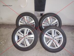 Elektróny škoda  volkswagen 5x112 r16 r17 r18 - 5