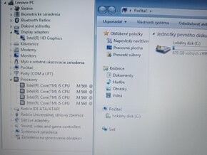 predám Lenovo Thinkpad X201 , Intel core i5 , 750gb hdd - 5