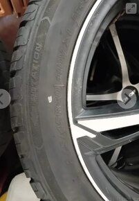 Prodám ALU kola 5X112 R20 obuté 275/45/r20 - 5