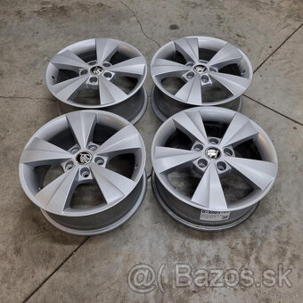 Kvalitné ŠKODA disky 5x112 R16 ET46 - 5