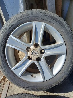 disky + letné pneumatiky 205/55 R16, 5x114,3 - 5