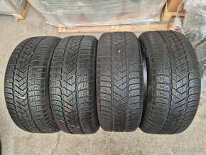 225/50 r17 zimné 4 ks PIRELLI dezén 7,3 -5,5 mm - 5