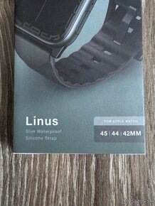 Remienok Uniq Linus Airsoft Silicone na Apple Watch 45/44/42 - 5