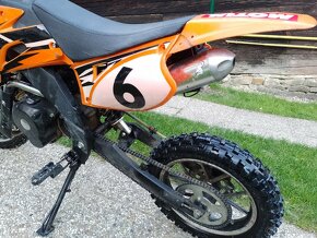 Predám detské enduro KXD 50ccm 4T. - 5