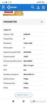 Lenovo TAB3 8 - 5