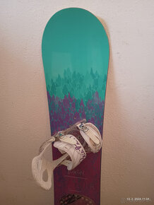 nadherny damsky snowboard BURTON dlzka 149 cm - 5