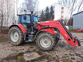 Massey Ferguson 7614 s čelným nakladačom - 5