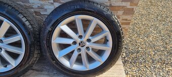 Predam orginal Skoda Helix elektrony 5x112 r16 et45J7 205/55 - 5