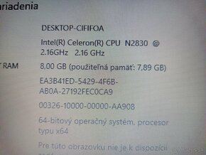 rozpredám notebook Lenovo G50-30 - 5