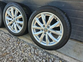 Zimná Sada AUDI 5x112+Zimné Pneu Barum 225/45 R17 - 5