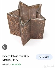 Svietnik zo skla HVIEZDA 3.50 e - 5