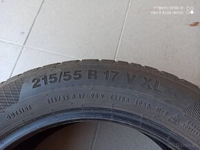 zimne pneu continental 215/55 R17 - 5