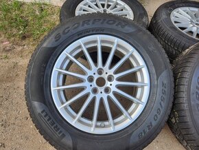 R18" zimní 5x108 7,5jx18 et45 pneu 255/60 r18 70% - 5