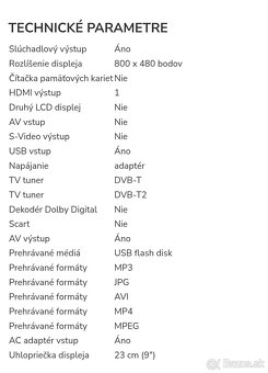 Gogen prenosná TV s DVB-T - 5