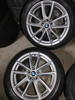 4ks alu disky orig. BMW 5x112 R18 pneu - 5