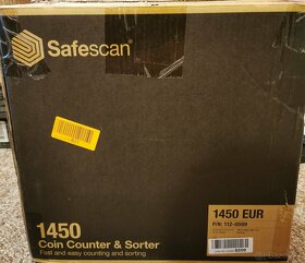 Třídička a počítačka mincí Safescan 1450 (EUR) - 5