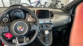 ABARTH CABRIO FIAT 500 výkon 121kw Manuál v koži - 5