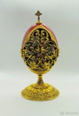 Faberge - Glorius Adoration Collector's Egg - pozlátene 24k - 5