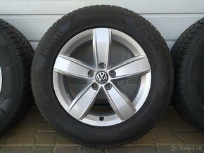 Orig. sada VW, Škoda, Seat 5x112 R17 + pneu 215/65 R17 - 5