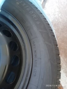 Predám letné pneumatiky 215/55,R 17,HHankook - 5