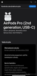 Apple AirPods Pro 2 Gen + záruka - 5