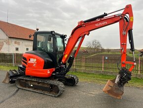 Bagr Kubota KX042-4 hyd.svahovka+2 podkopy,2400mth, 4,2t - 5