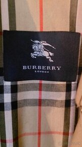 Luxusný pánsky dlhý dvojradový britský kabát Burberry - 5