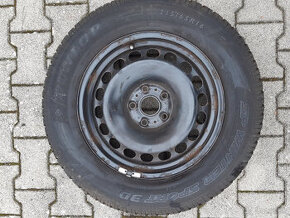 Sada plech. diskov 4ks - 215/65 R16 Dunlop zimné pneu. - 5