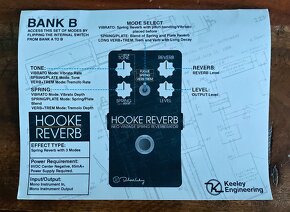 Keeley Hooke Spring Reverb (Silverface Pro Edition) - 5