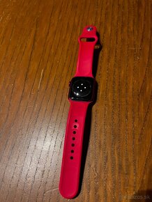 Apple watch 7 41 mm červene (Product Red) - 5