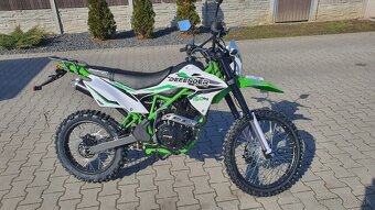 Pitbike Mikilon Defender 250RR kola 21/18 Zelená - 5