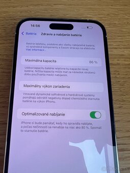 Predám iPhone 14 PRO MAX 256GB, TOP stav, VOLNY - 5
