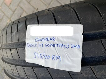 Goodyear Eagle F1 275/35 R19 a 245/40 R19  DVOJROZMER  letné - 5