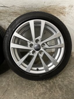 Sada kolies 5x112 R17 , 225/45/17 Audi A3 , Octavia, Golf - 5