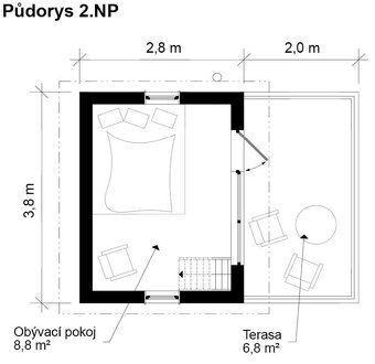 MINI DOM NITRA + POZEMOK – 150 € - 5