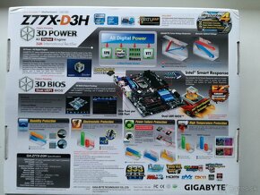 Gigabyte Z77-D3H + Intel i5-2500K + 16GB RAM DDR3 1866MHz - 5