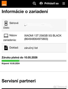 Xiaomi Mi 13T Black 256GB - 5